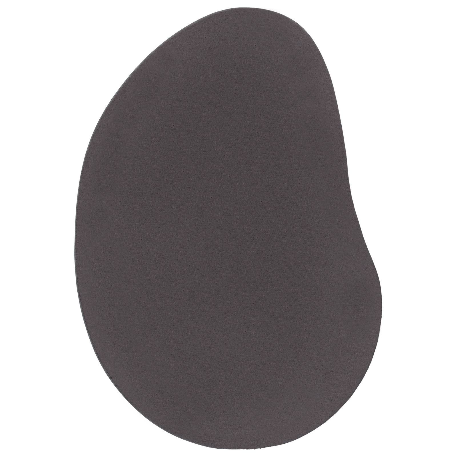 Tappeto per area Antracite 140x200 cm Poliestere Antiscivolo