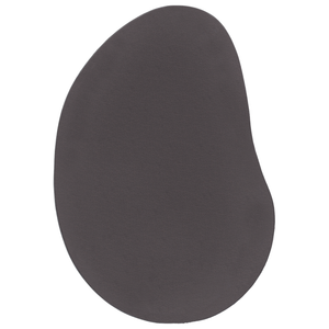 Tappeto per area Antracite 140x200 cm Poliestere Antiscivolo