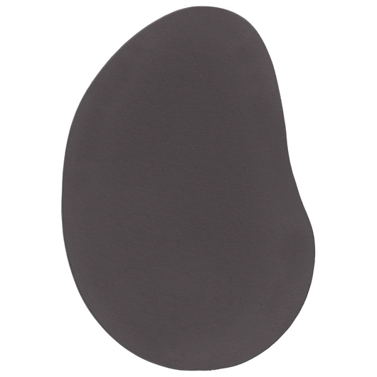 Tappeto 'HUARTE'a Pelo Corto Morbido e Lavabile Antracite 160x230 cm