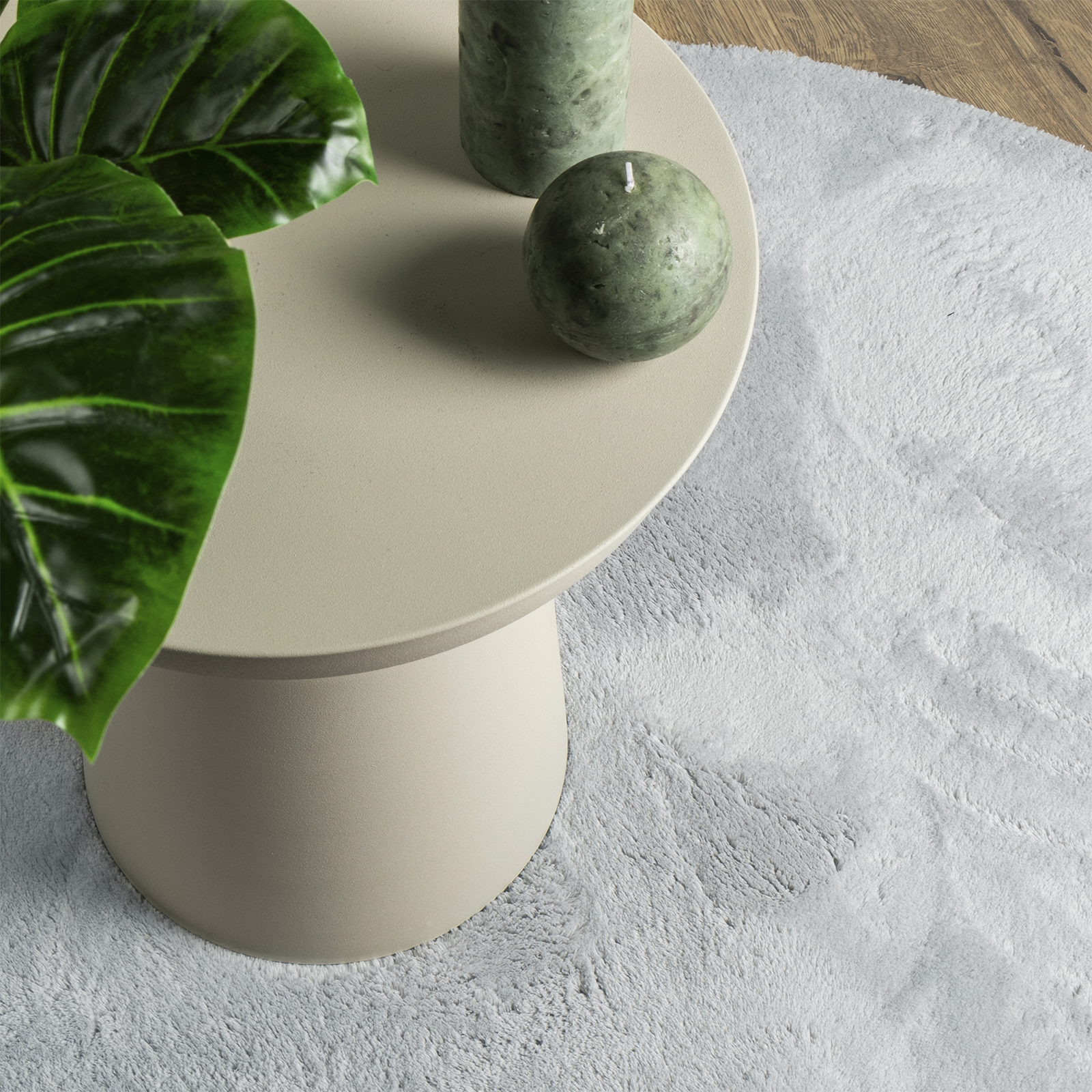 Tappeto Grigio 140x200 cm Polipropilene Antiscivolo