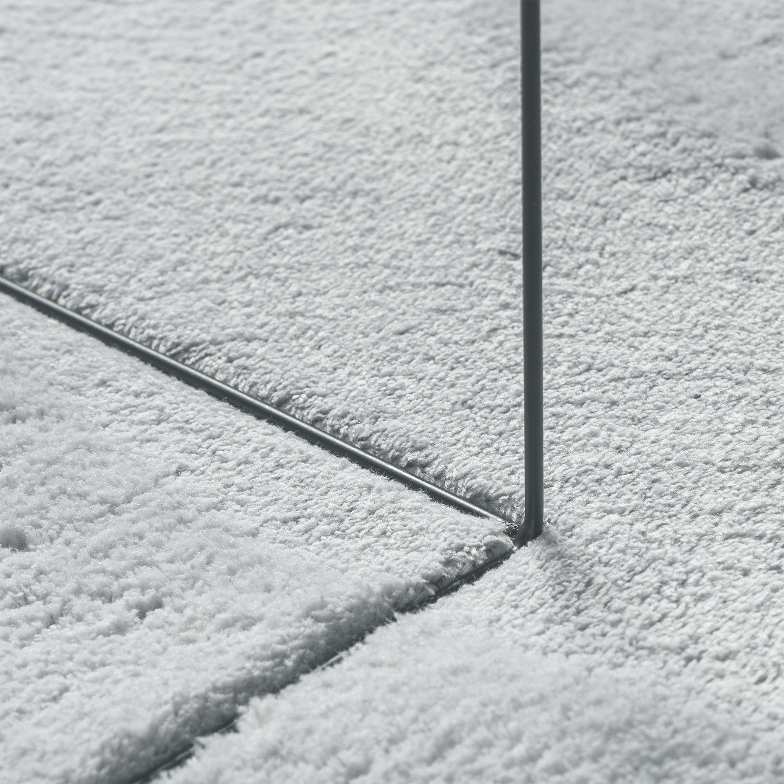 Tappeto Grigio 140x200 cm Polipropilene Antiscivolo