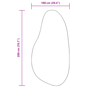Tappeto "HUARTE" a pelo corto morbido e lavabile nero 100x200 cm