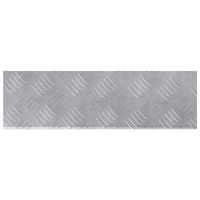 Scalini in alluminio 10 pz antiscivolo 60x18 cm