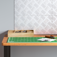 Piastra in Alluminio a Scacchi 4 pz Antiscivolo 40x20 cm