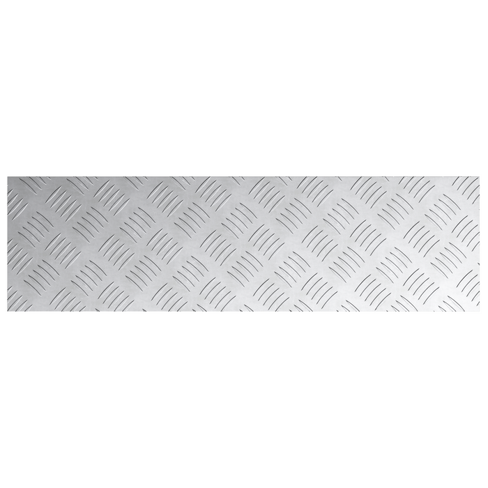 Piastre a Nido d'Api in Alluminio 2 pz Antiscivolo 70x20 cm