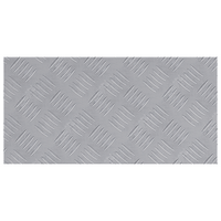 Lastre di alluminio checker - 4 Pezzi, Antiscivolo, 50x25 cm