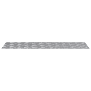 Pannelli in Alluminio a Scacchi 4 pcs Anti-Skid 100x30 cm