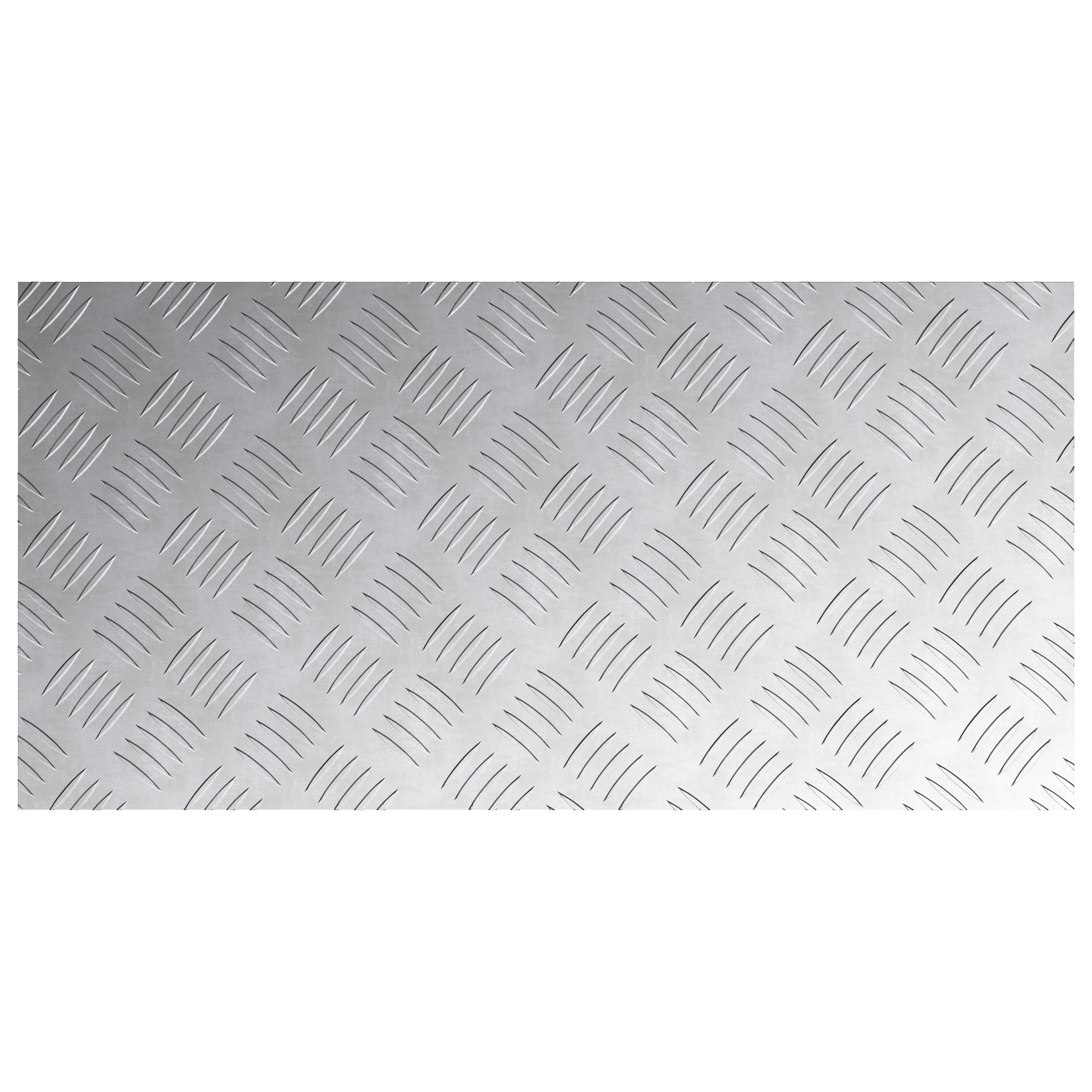 Piastre in Alluminio Antiscivolo 4 pezzi 80x40 cm