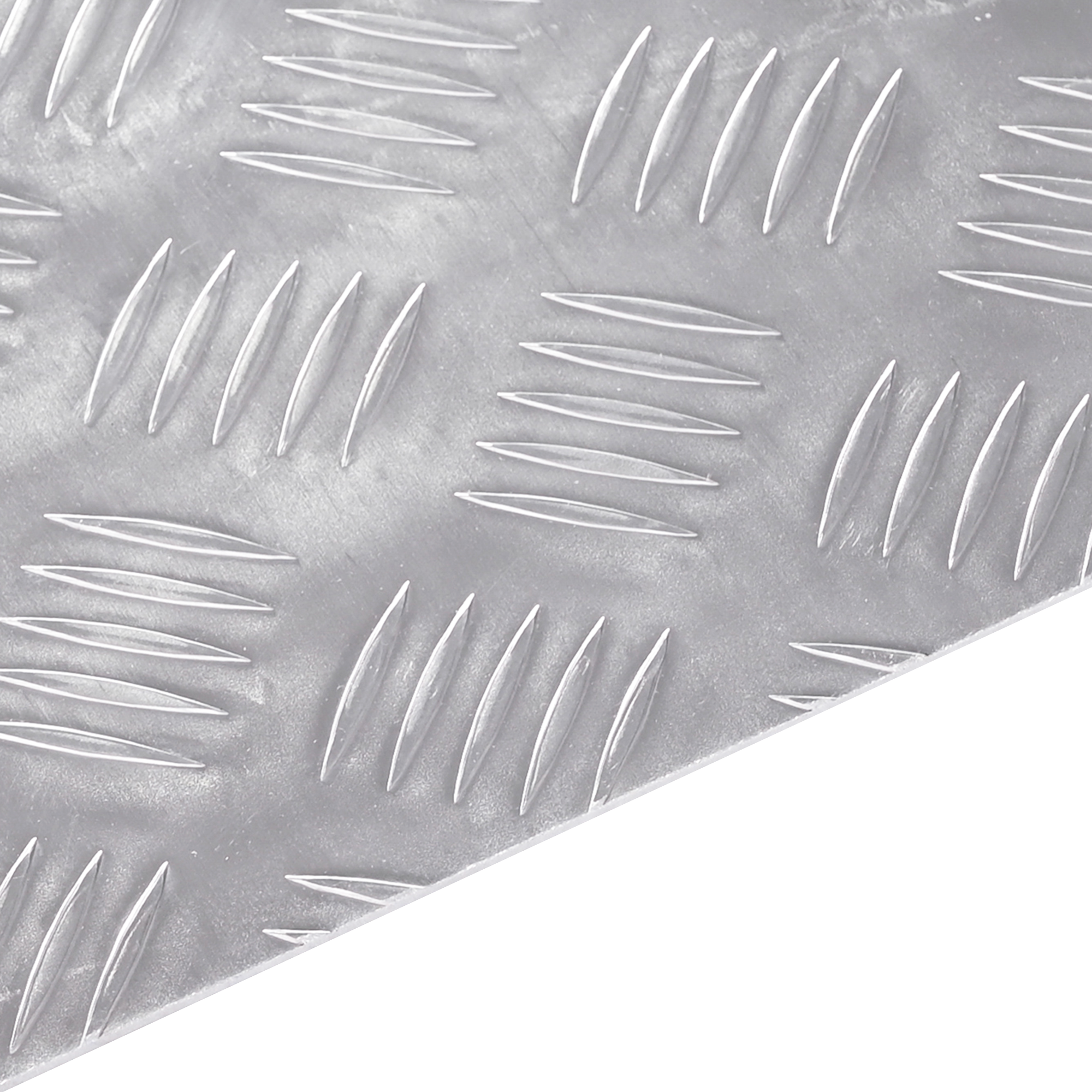 Pannelli in Alluminio Antiscivolo 2 pz 100x50 cm