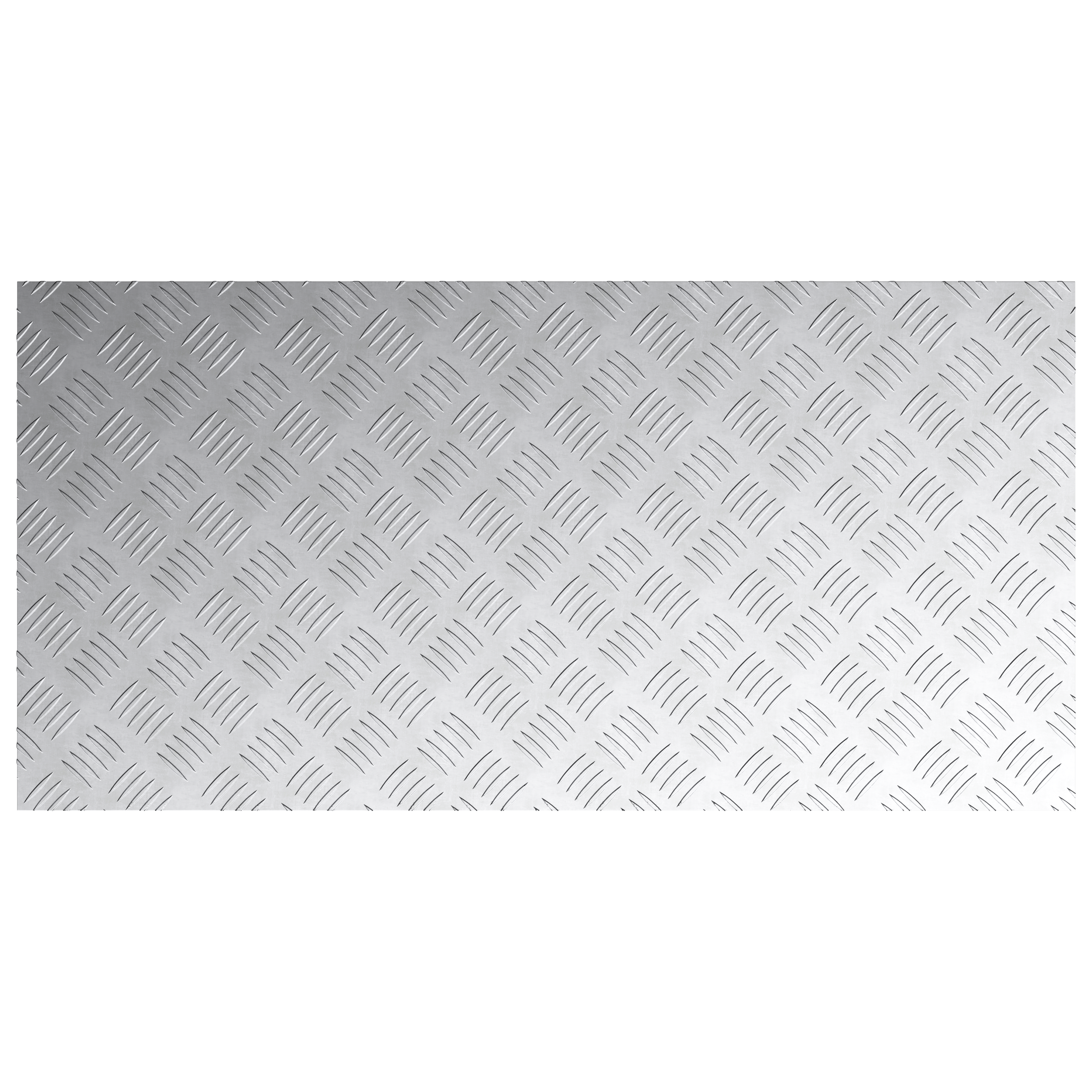 Pannelli in Alluminio Antiscivolo 4 pcs 100x50 cm