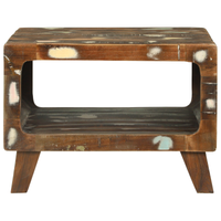 Tavolino da caffè 50x50x35 cm Legno di recupero