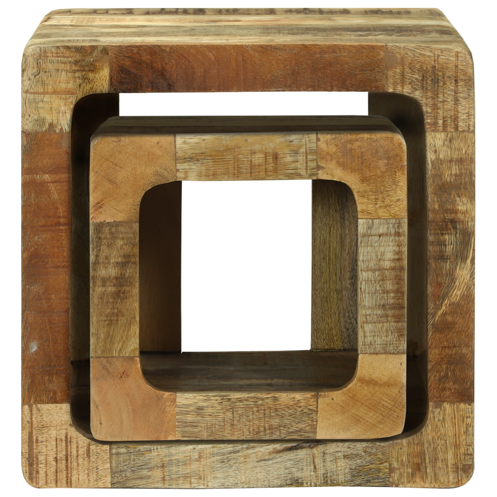 Mobile TV 36x36x30 cm in Legno Massello di Mango