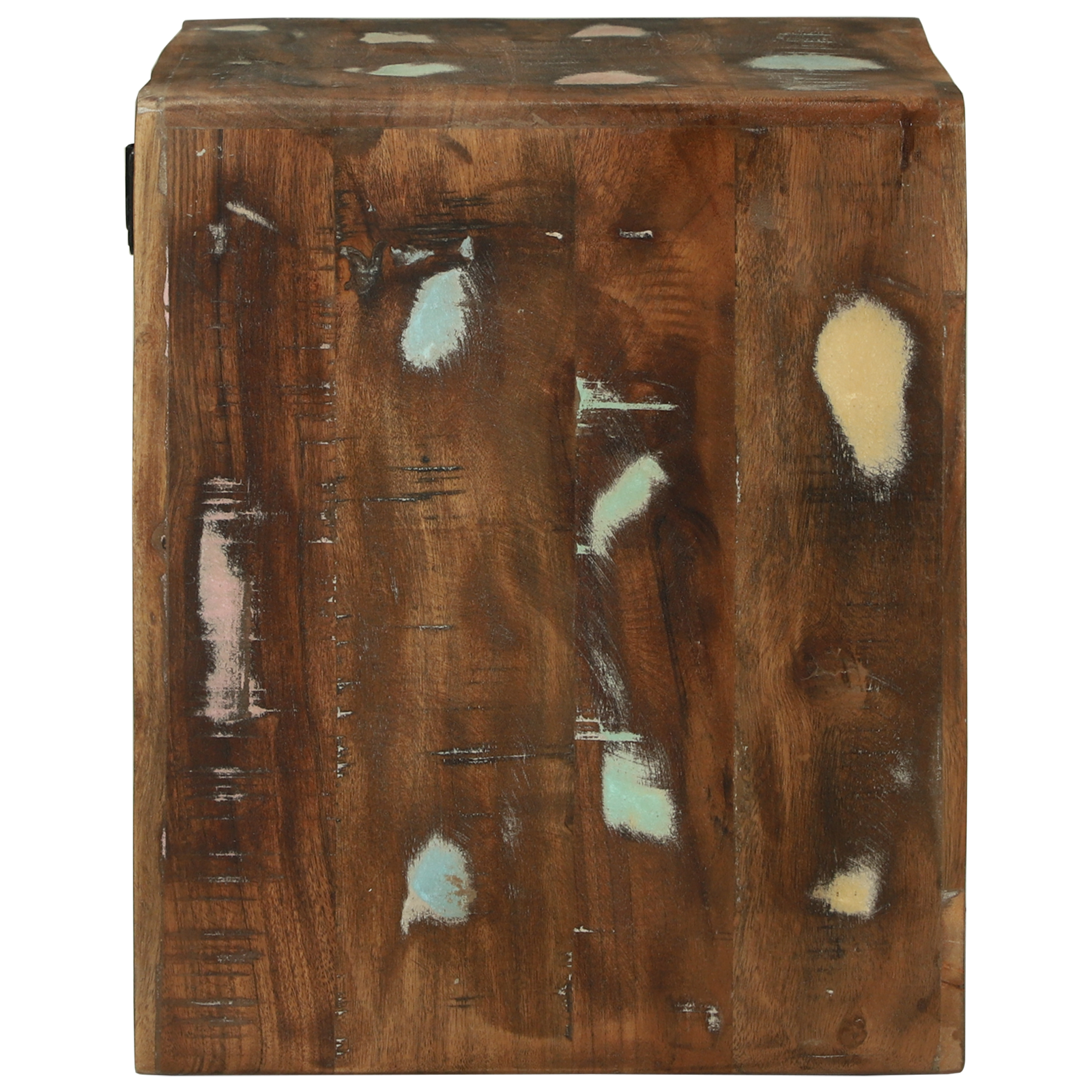 Unità TV 36x36x30 cm Legno Massello Recuperato