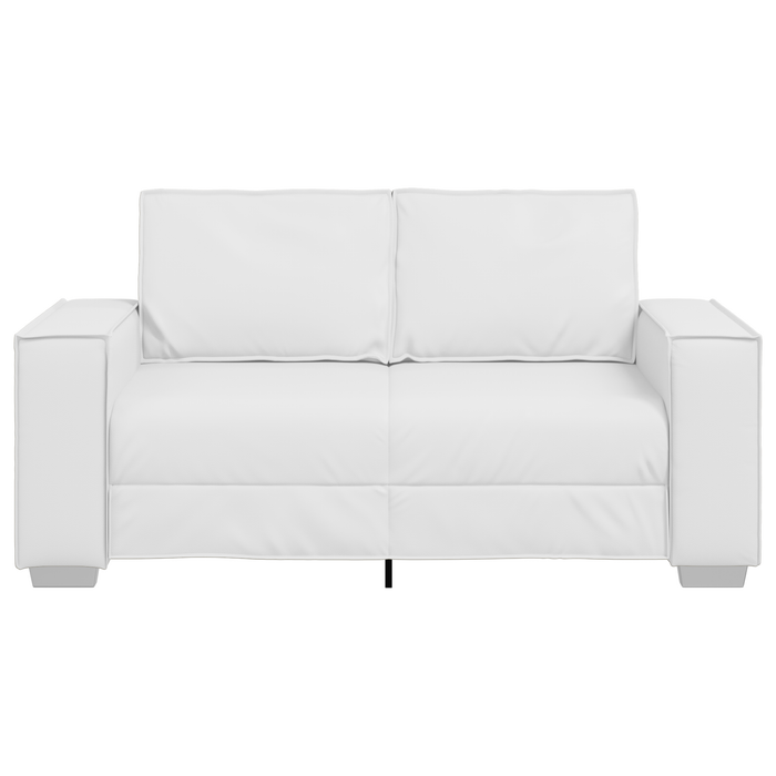 Divanetto Sofa Bianco 120 cm in Pelle Sintetica