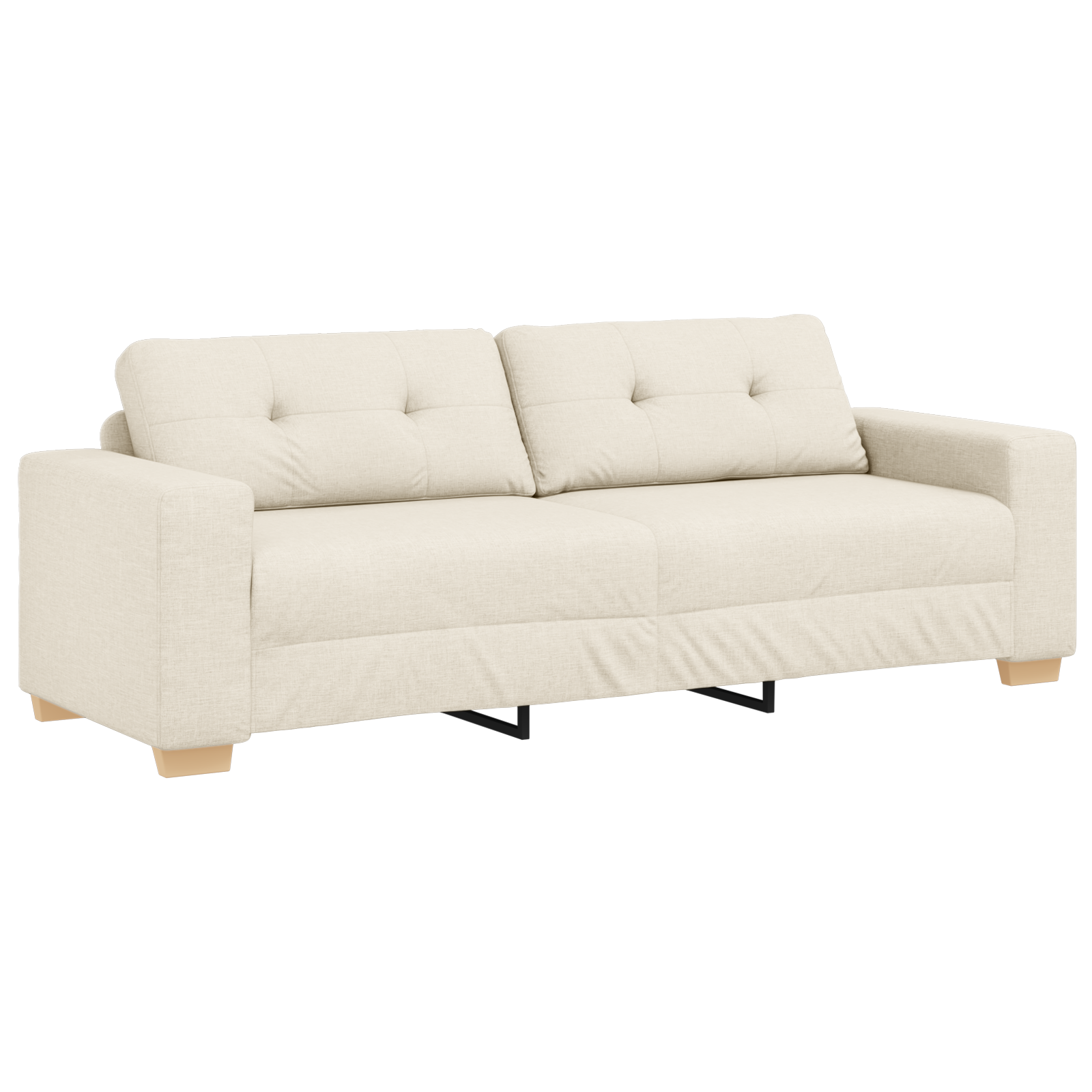 Divano a 3 posti  in lino da 180 cm