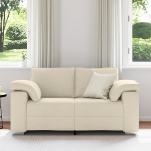 Divano Loveseat in Lino da 120 cm