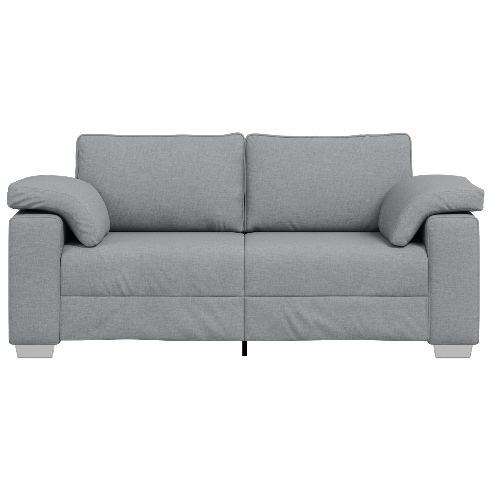 Divano Loveseat  Grigio chiaro 140 cm in tessuto