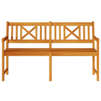 Panchina da Giardino 150x56x90 cm Legno Massello di Acacia