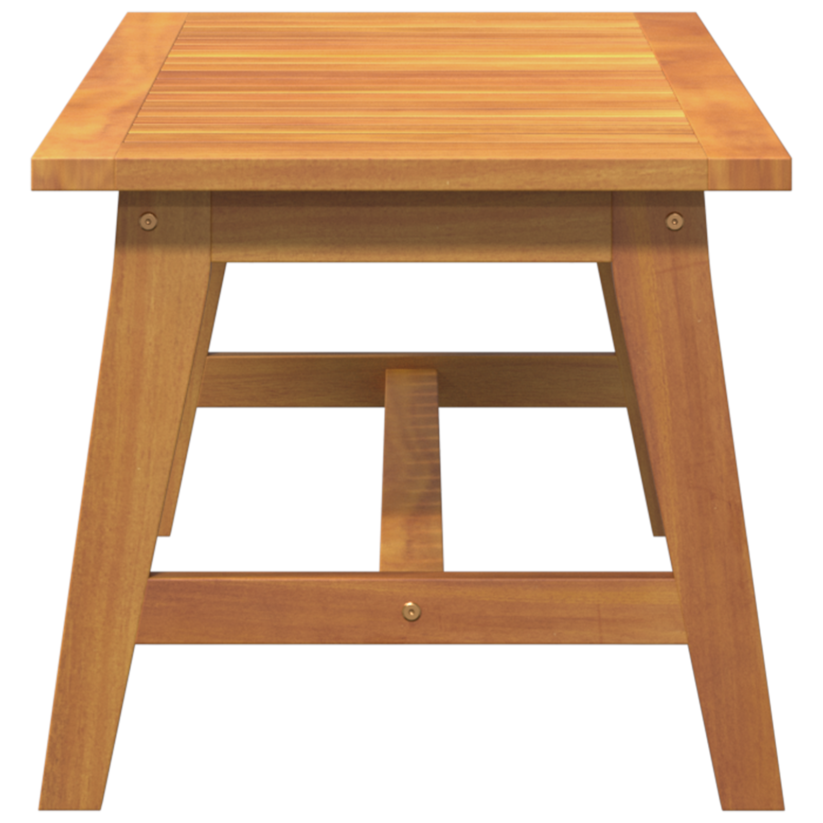 Tavolino da caffè  90x45x40 cm in legno massello di acacia