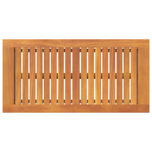 Tavolino da caffè  90x45x40 cm in legno massello di acacia