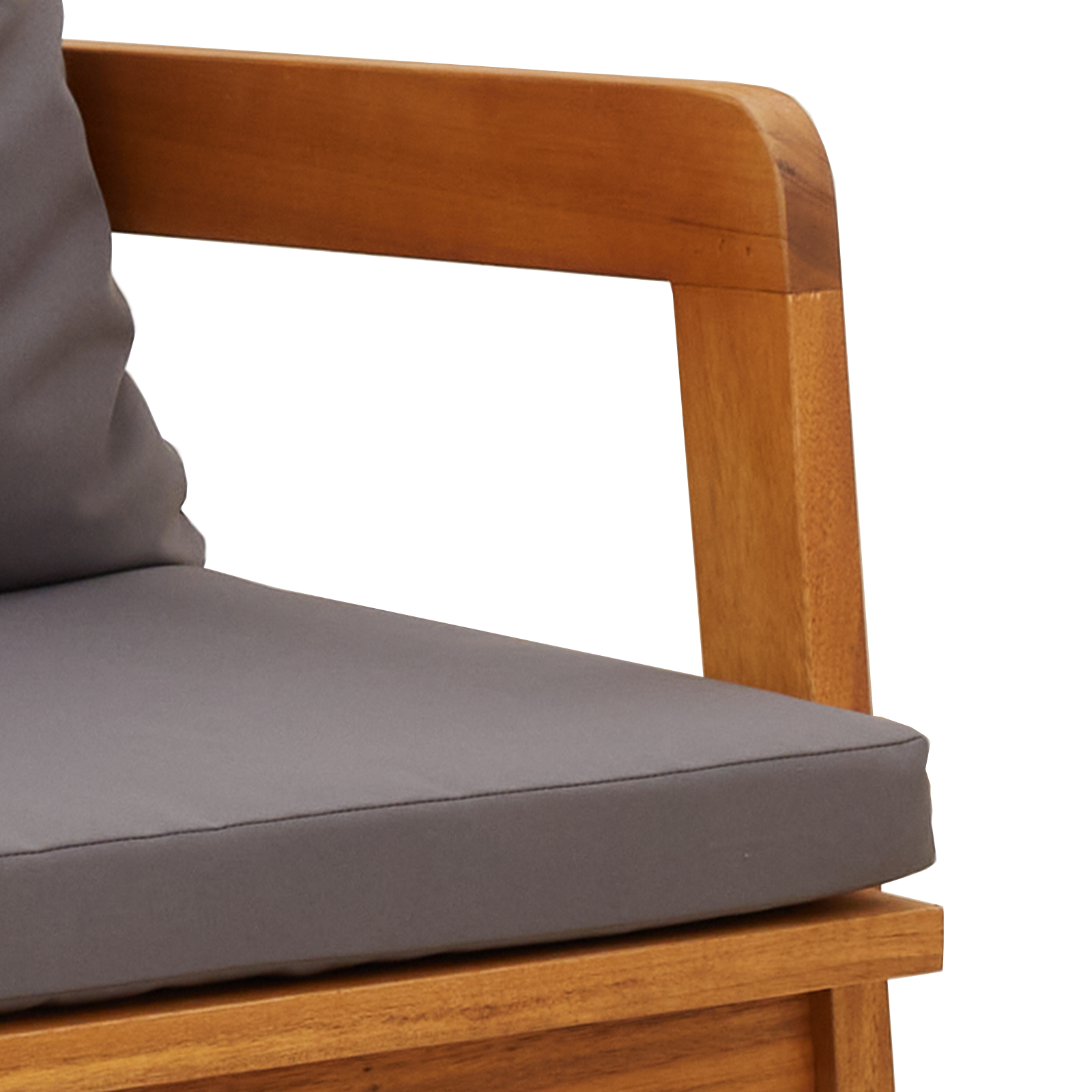 Sedie da Giardino 2 pz 59.5x65x71.5 cm Legno Massello di Acacia