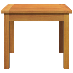 Tavolino  45x45x38 cm in legno massello di acacia