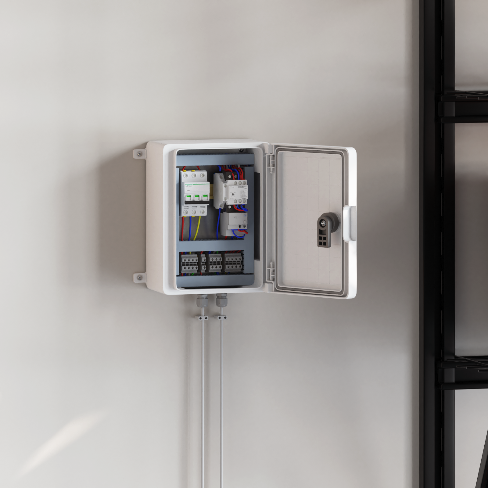 Armadio di Controllo IP65 Impermeabile Grigio 18x13x24 cm Plastica ABS