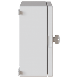 Armadio di Controllo IP65 Impermeabile Grigio 21x13x28 cm in Plastica ABS