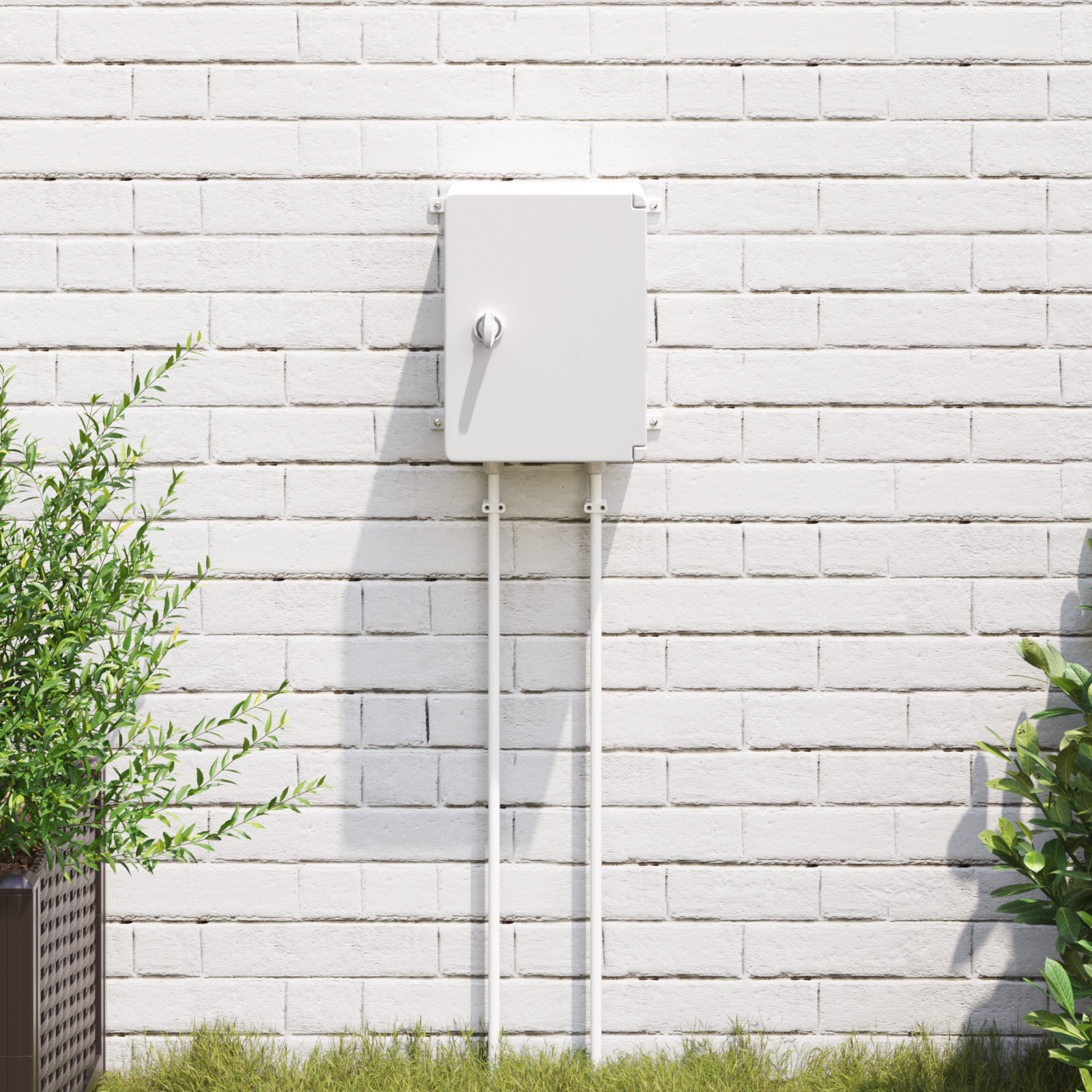 Armadio di Controllo IP65 Impermeabile Grigio 21x13x28 cm in Plastica ABS