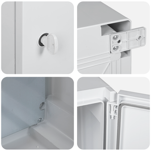 Armadio di Controllo IP65 Impermeabile Grigio 25x13x30 cm Plastica ABS