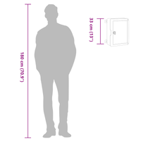 Cabinet di controllo IP65 Impermeabile Grigio 25x13x33 cm Plastica ABS