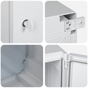 Armadio di Controllo IP65 Waterproof Grigio 30x16,5x35 cm Plastica ABS