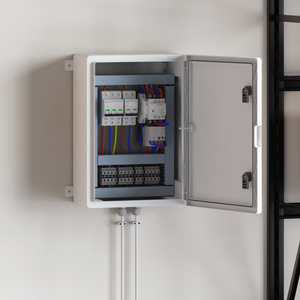 Armadio di Controllo Impermeabile IP65 Grigio 35x19,5x50 cm Plastica ABS