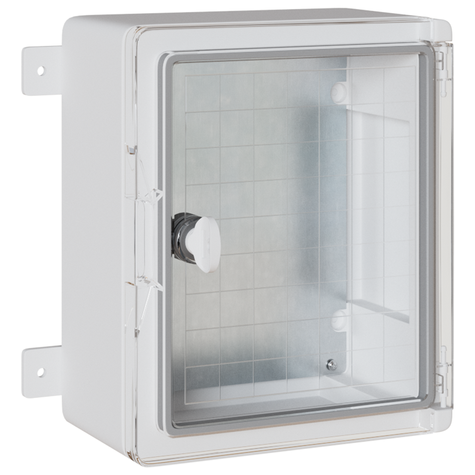 Armadio di Controllo Impermeabile IP65 Grigio 25x13x30 cm in Plastica ABS