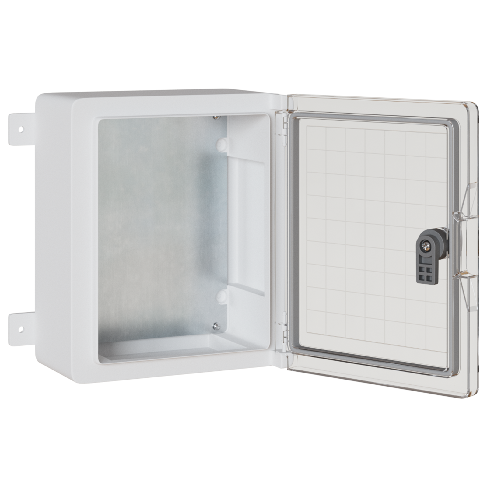 Armadio di Controllo Impermeabile IP65 Grigio 25x13x30 cm in Plastica ABS