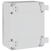 Armadio di Controllo Impermeabile IP65 Grigio 25x13x30 cm in Plastica ABS