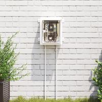 Armadio di Controllo Impermeabile IP65 Grigio 25x13x30 cm in Plastica ABS