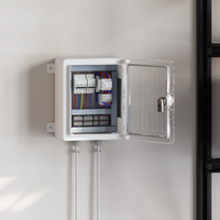 Armadio di Controllo Impermeabile IP65 Grigio 25x13x30 cm in Plastica ABS