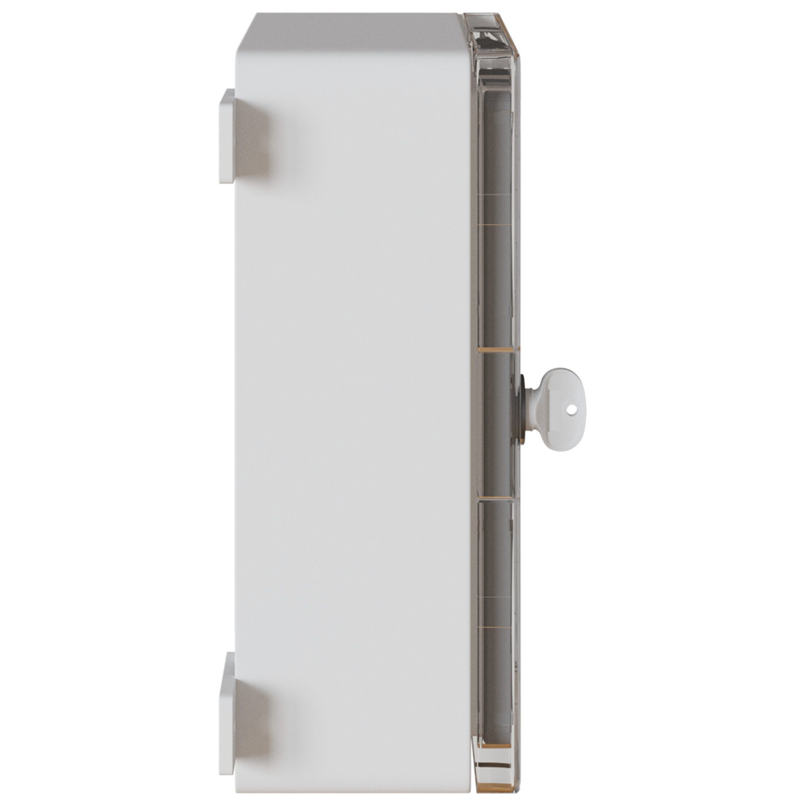 Cabinet di Controllo IP65 Impermeabile Grigio 25x13x33 cm in Plastica ABS