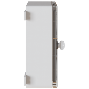 Cabinet di Controllo IP65 Impermeabile Grigio 25x13x33 cm in Plastica ABS