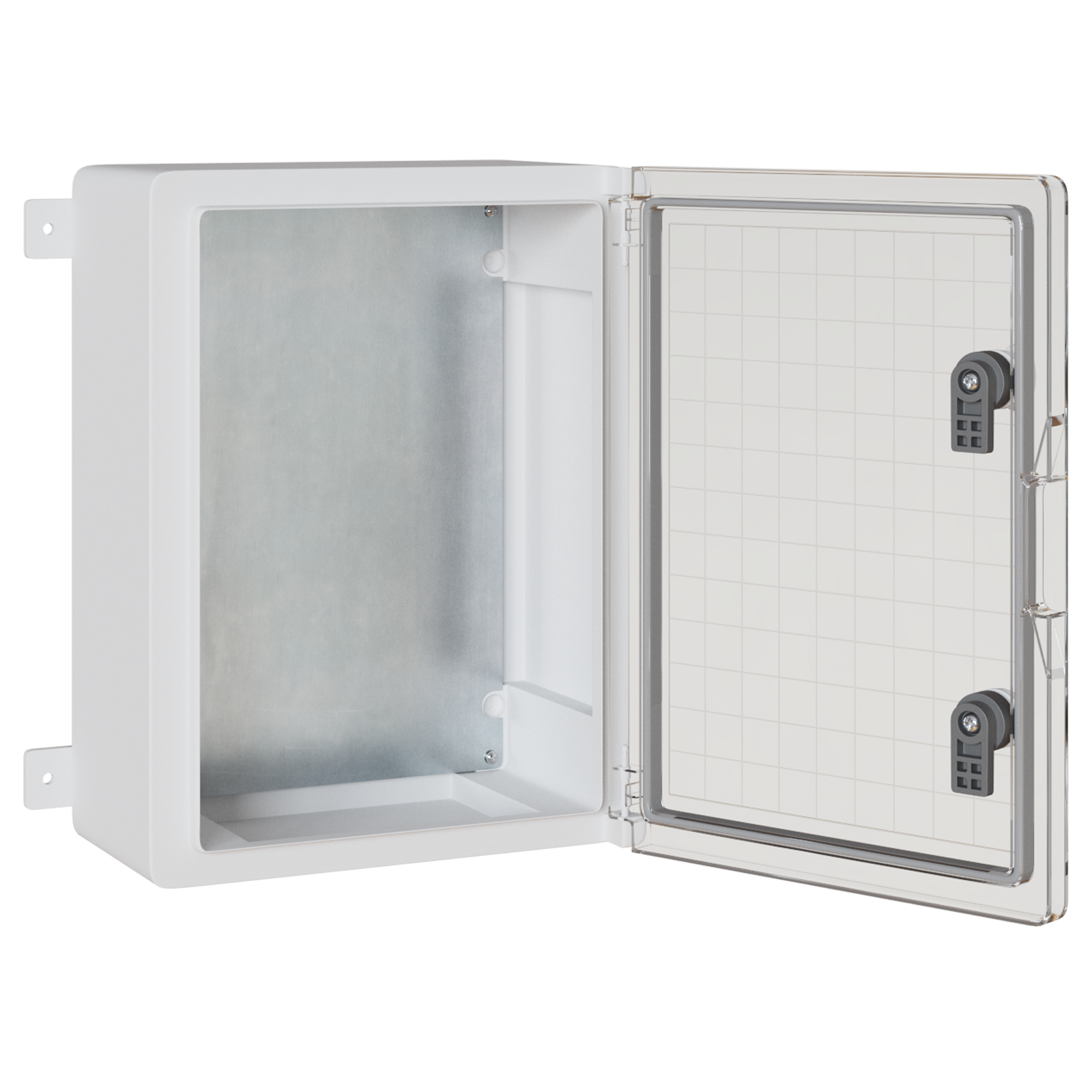 Armadio di controllo IP65 impermeabile grigio 30x16.5x40 cm in plastica ABS