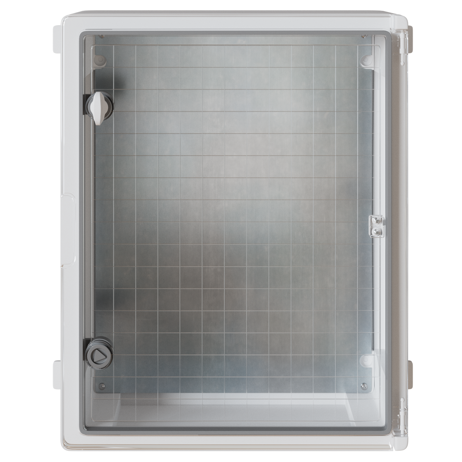 Armadio di Controllo IP65 Impermeabile Grigio 40x24,5x50 cm in Plastica ABS