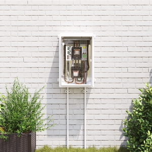 Armadio di Controllo IP65 Impermeabile Grigio 40x20x60 cm in Plastica ABS