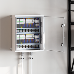 Cabinet di Controllo IP65 Impermeabile Grigio 50x22x60 cm Plastica ABS