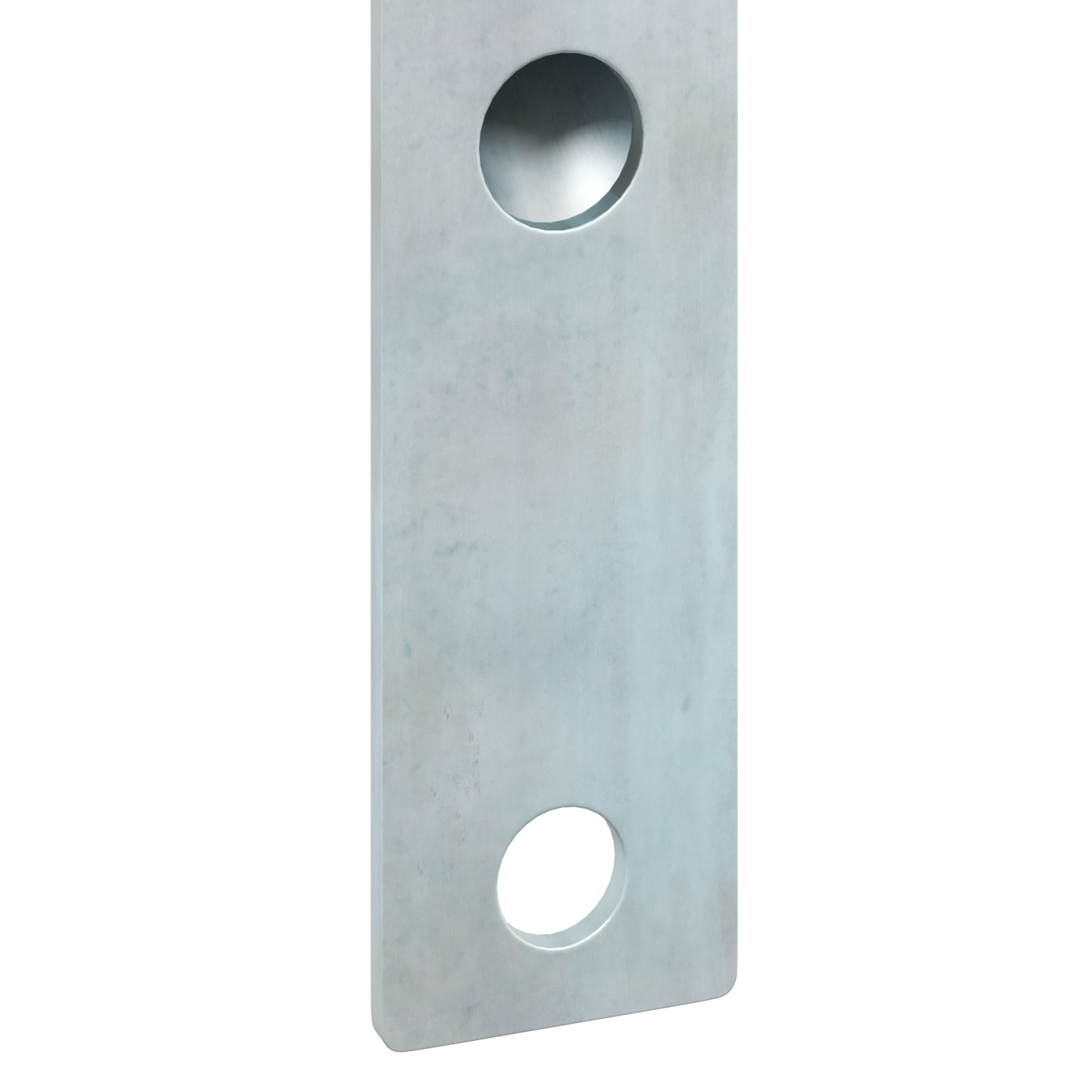 Supporto per bandiera  da attaccare al muro per 1 bandiera in acciaio argento