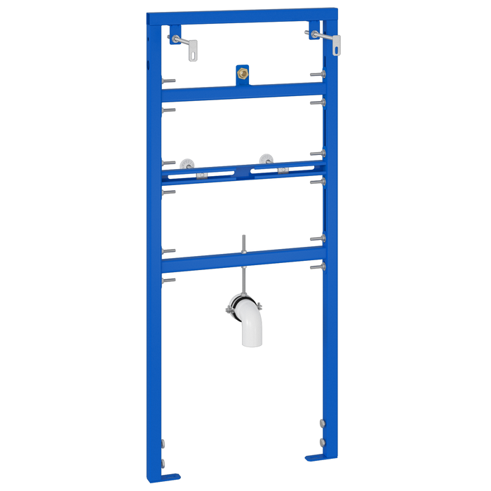 Struttura di Montaggio Nascosta per Urinale 50x115-139 cm Acciaio