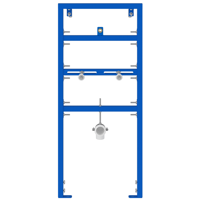 Struttura di Montaggio Nascosta per Urinale 50x115-139 cm Acciaio