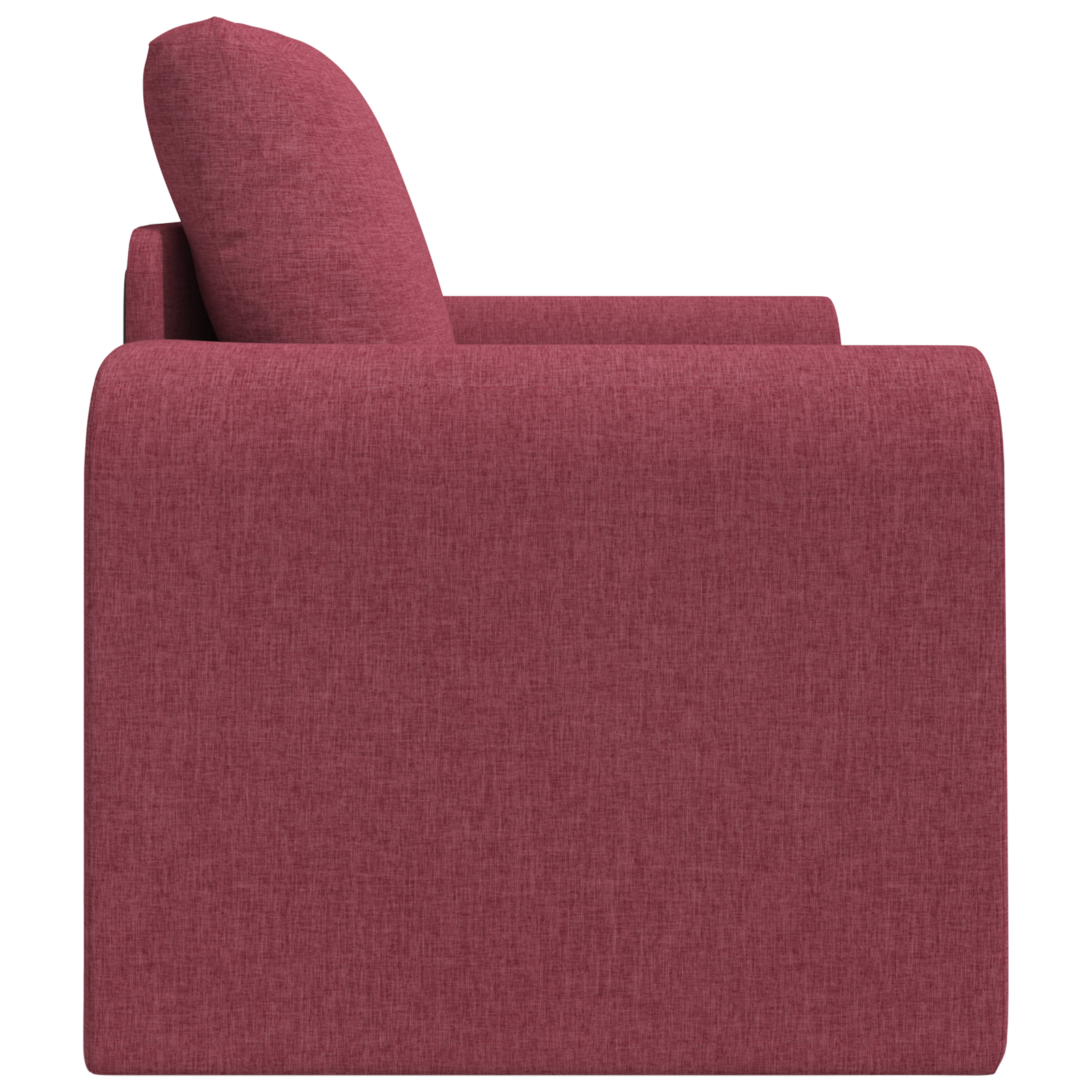 Divano Letto 2-in-1 Rosso Borgogna 98x71x83 cm Tessuto
