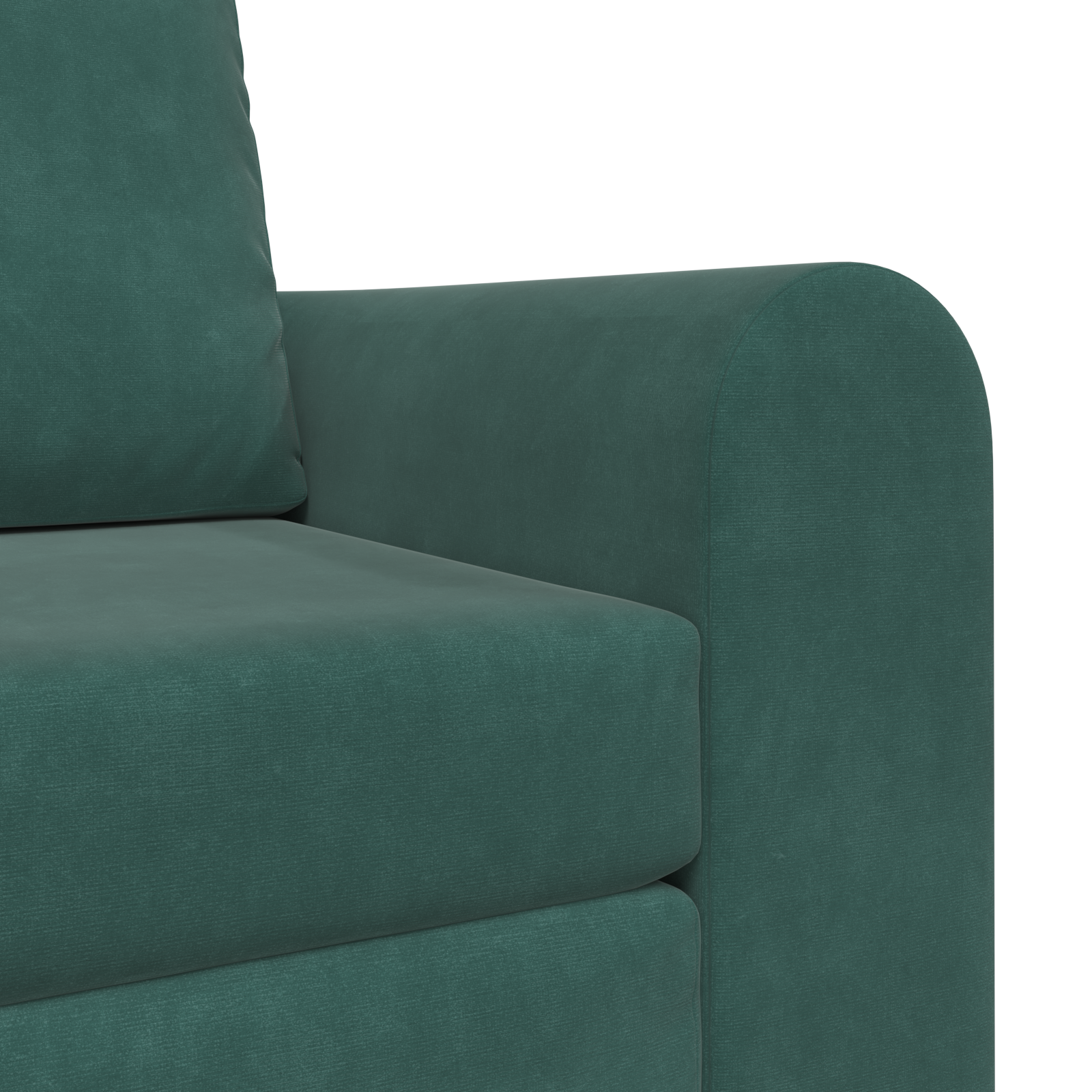 Divano Letto 2-in-1 Verde Scuro 98x71x83 cm