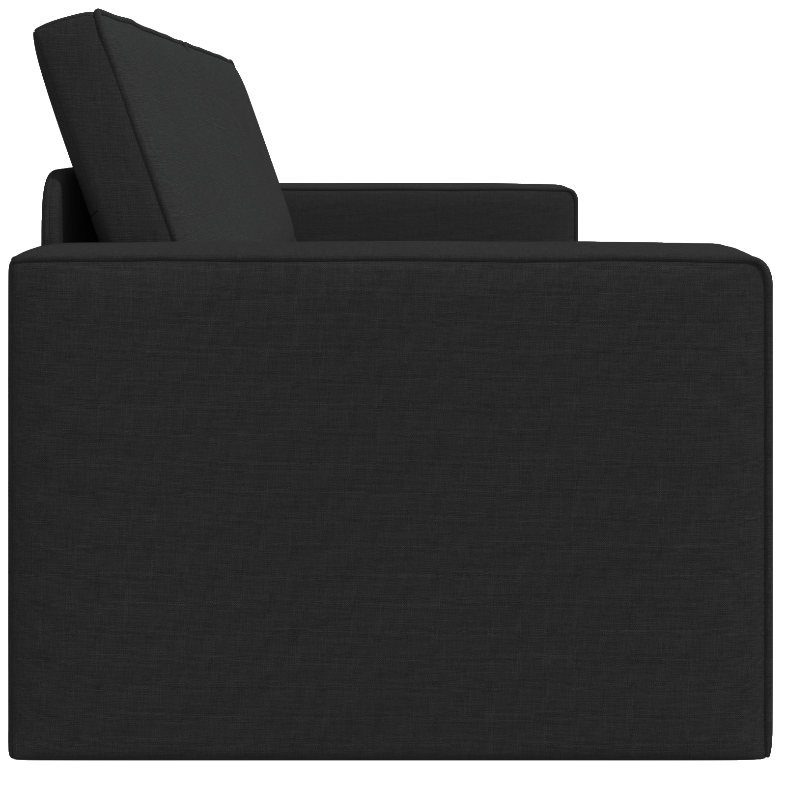 Divano Letto 2 in 1 Nero 245x150x60.5 cm Tessuto